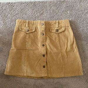 Urban Outfitters corduroy skirt
